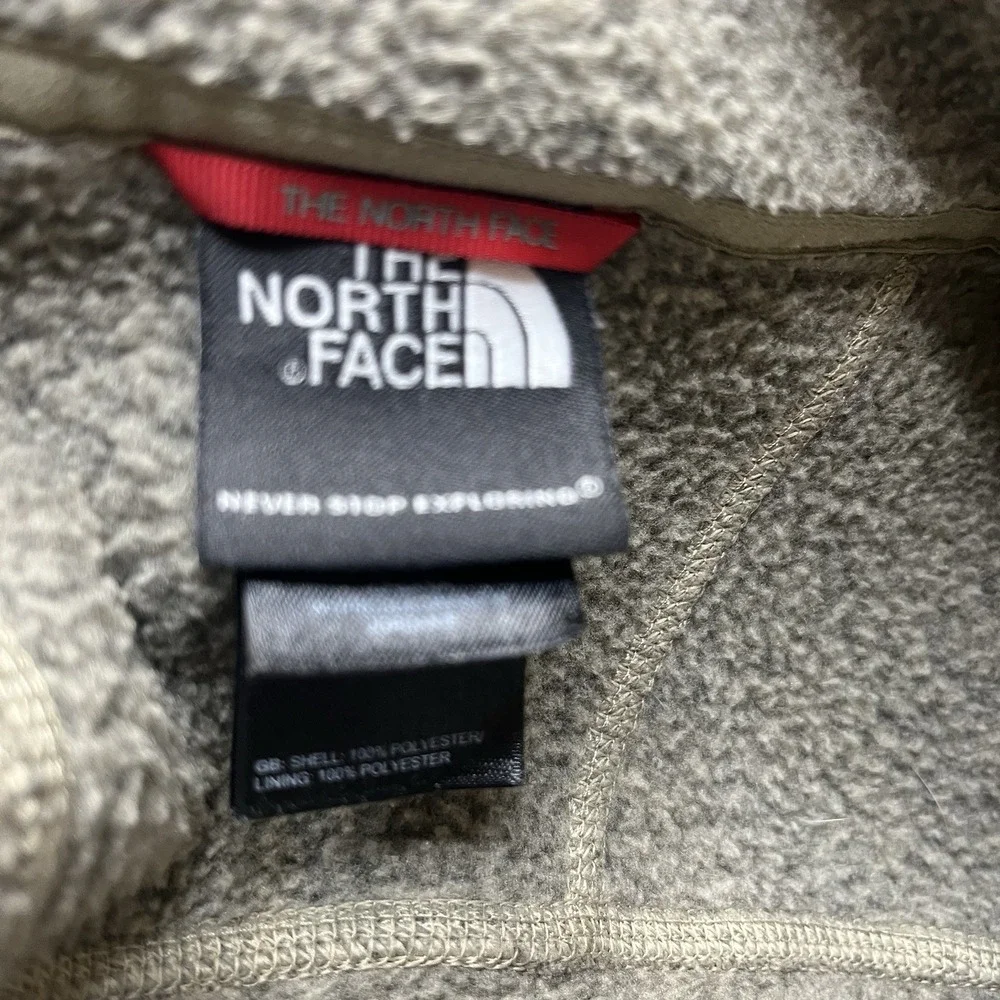 The‎ North Face Gordon Lyons Full Zip Jacket Mens XL Gray Hiking Fleece Outdoors